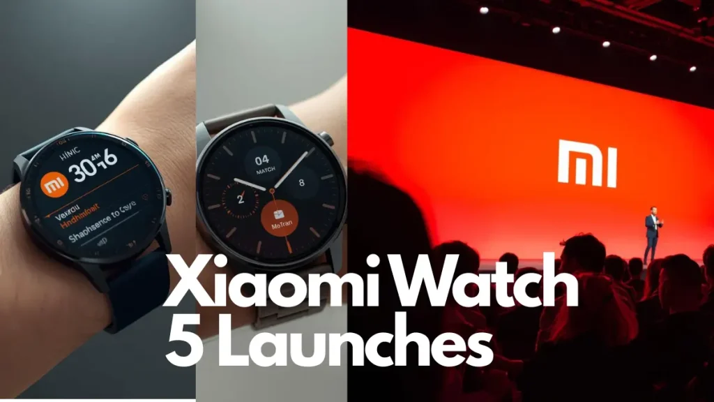 Xiaomi Watch 5 Launches: The New Battery Life King Takes on Huawei